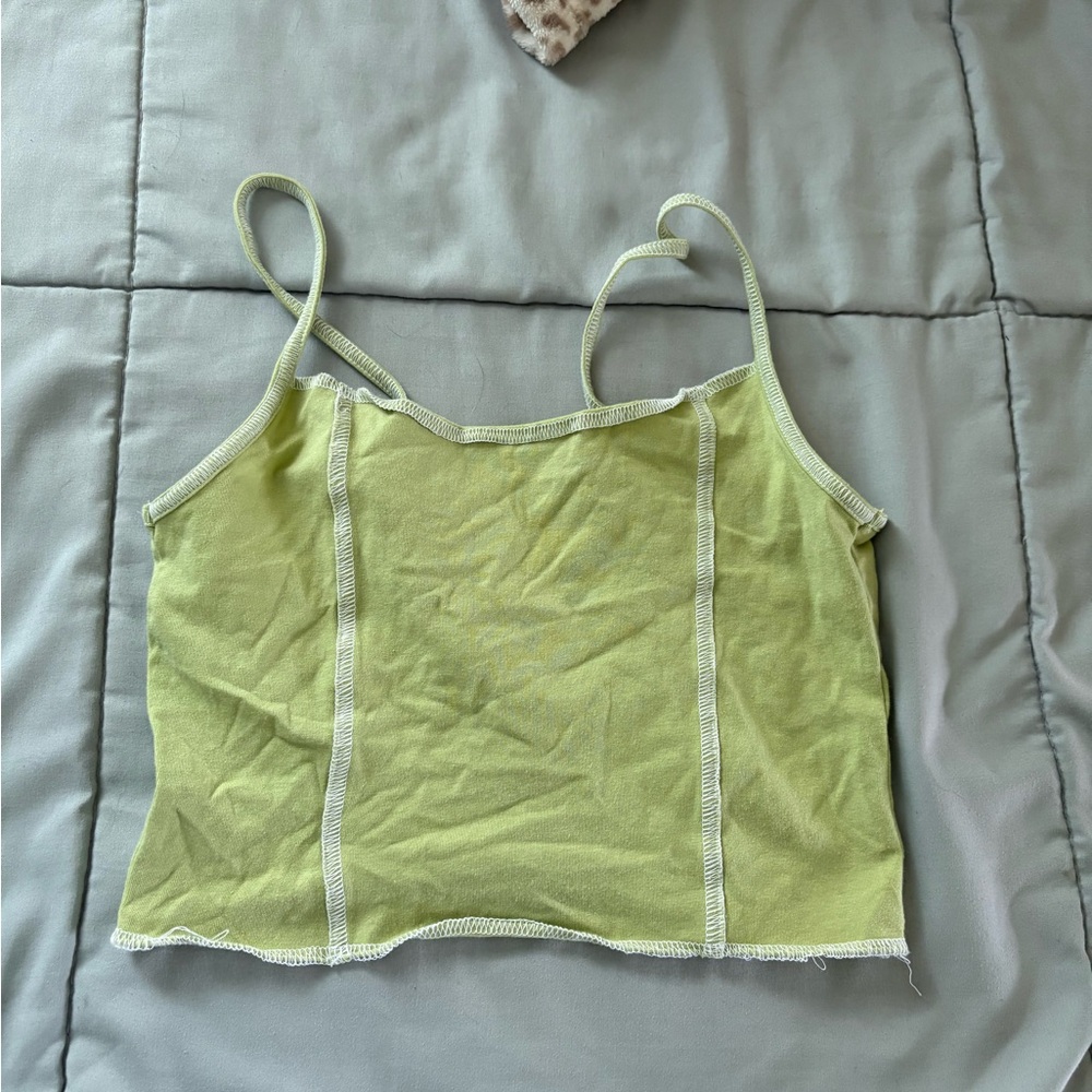 PacSun Light Green Camisole Top